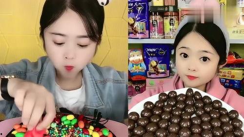 瓜妞吃巧克力视频,瓜妞巧克力的甜蜜冒险